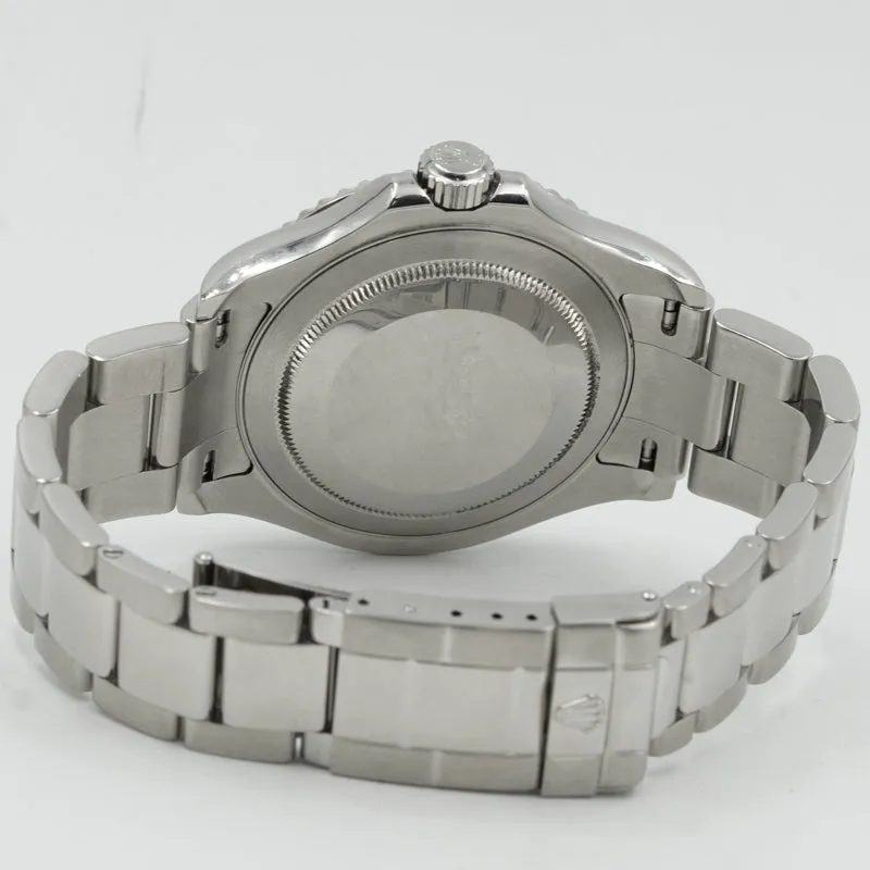 SOLD - 10/4/24 - Rolex Yachtmaster 16622 w. Box 2004 Platinum Dial & Bezel 40mm