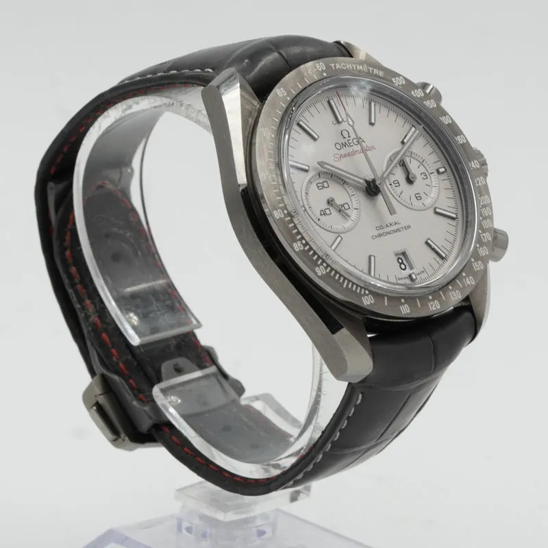 SOLD - 8/19/24 - Omega Speedmaster Grey Side of the Moon 311.93.44.51.99.001 Ceramic 44mm B&P '20
