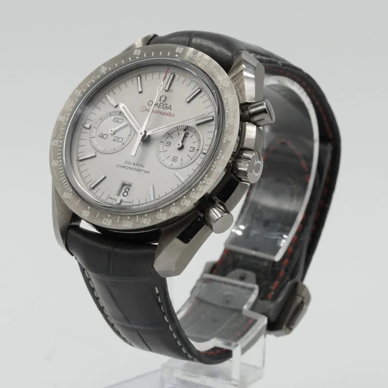 SOLD - 8/19/24 - Omega Speedmaster Grey Side of the Moon 311.93.44.51.99.001 Ceramic 44mm B&P '20