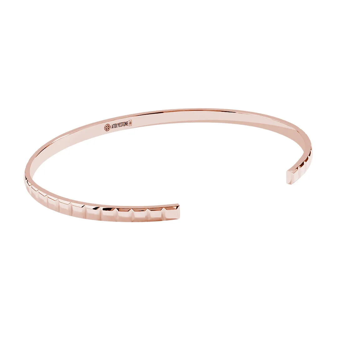 Square Cuff in Gold