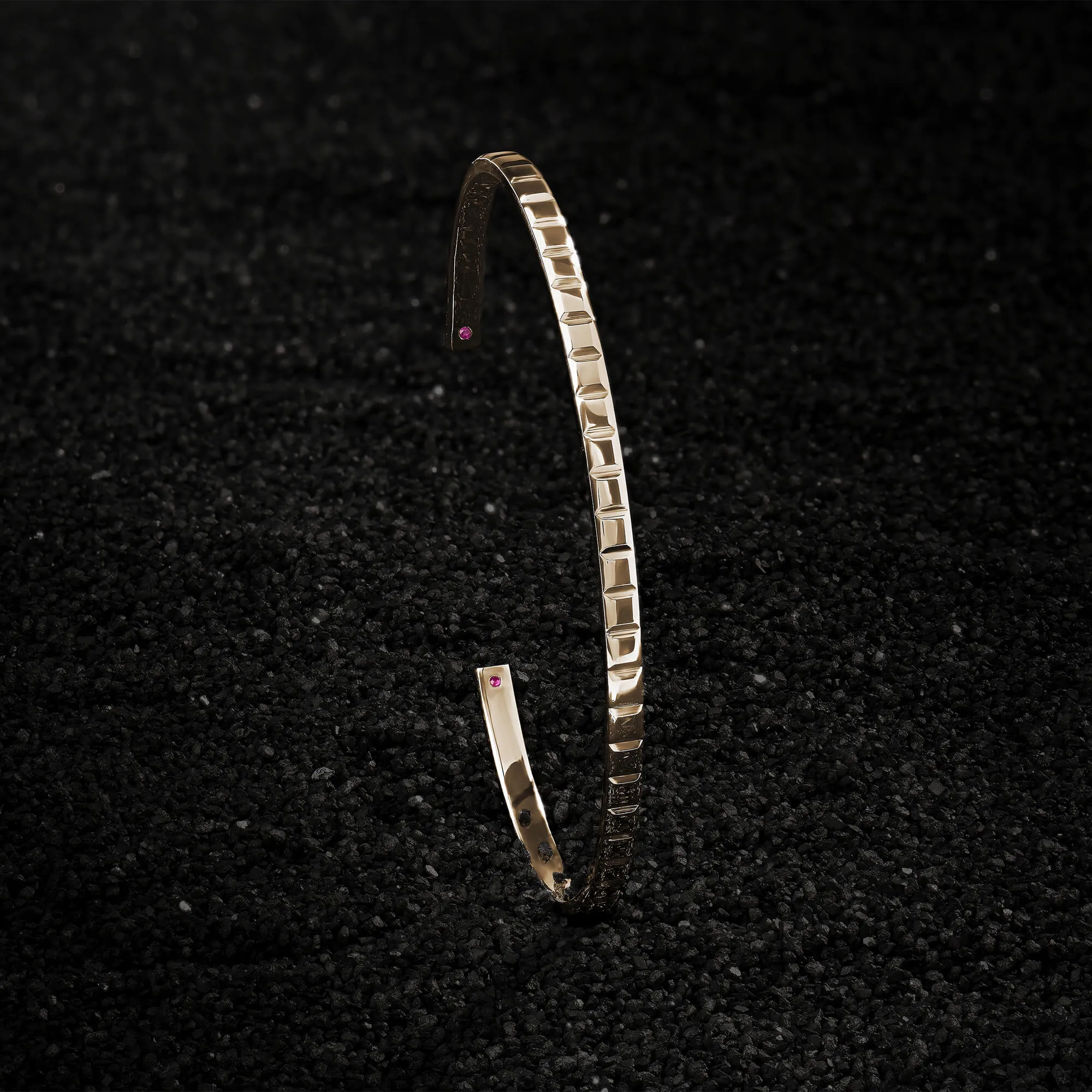 Square Cuff in Gold