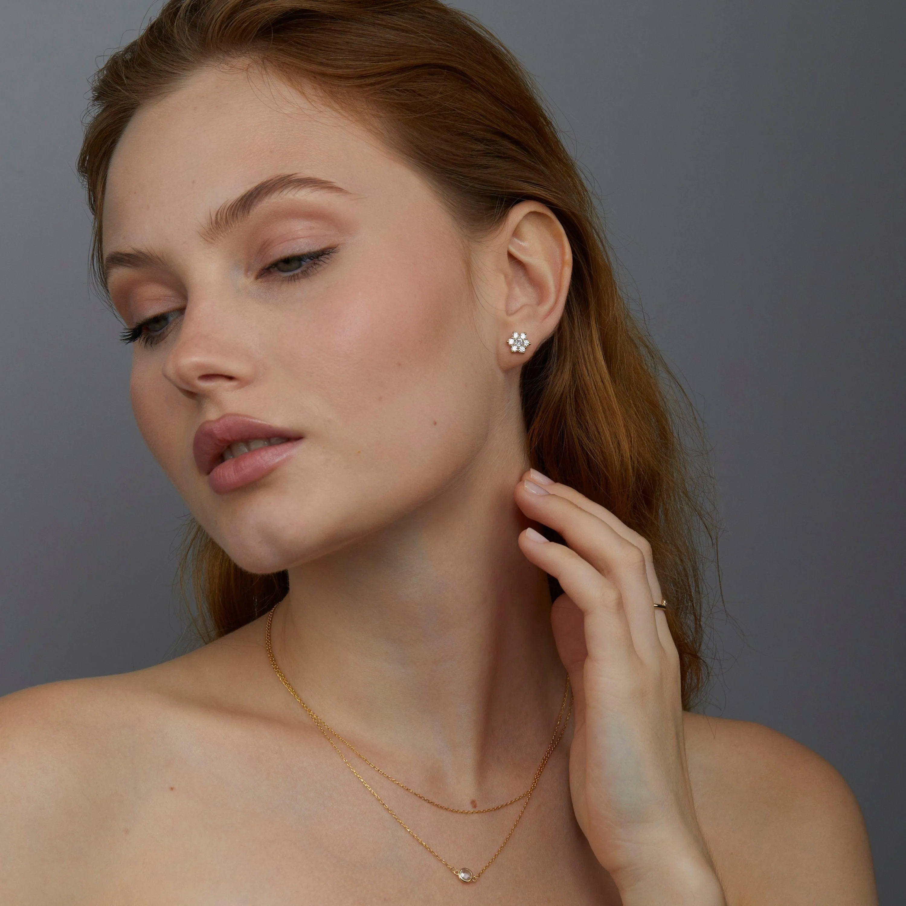 Star of David Earrings - 18K Gold Vermeil