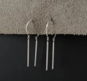 Sterling 'Chime' Threader Earrings