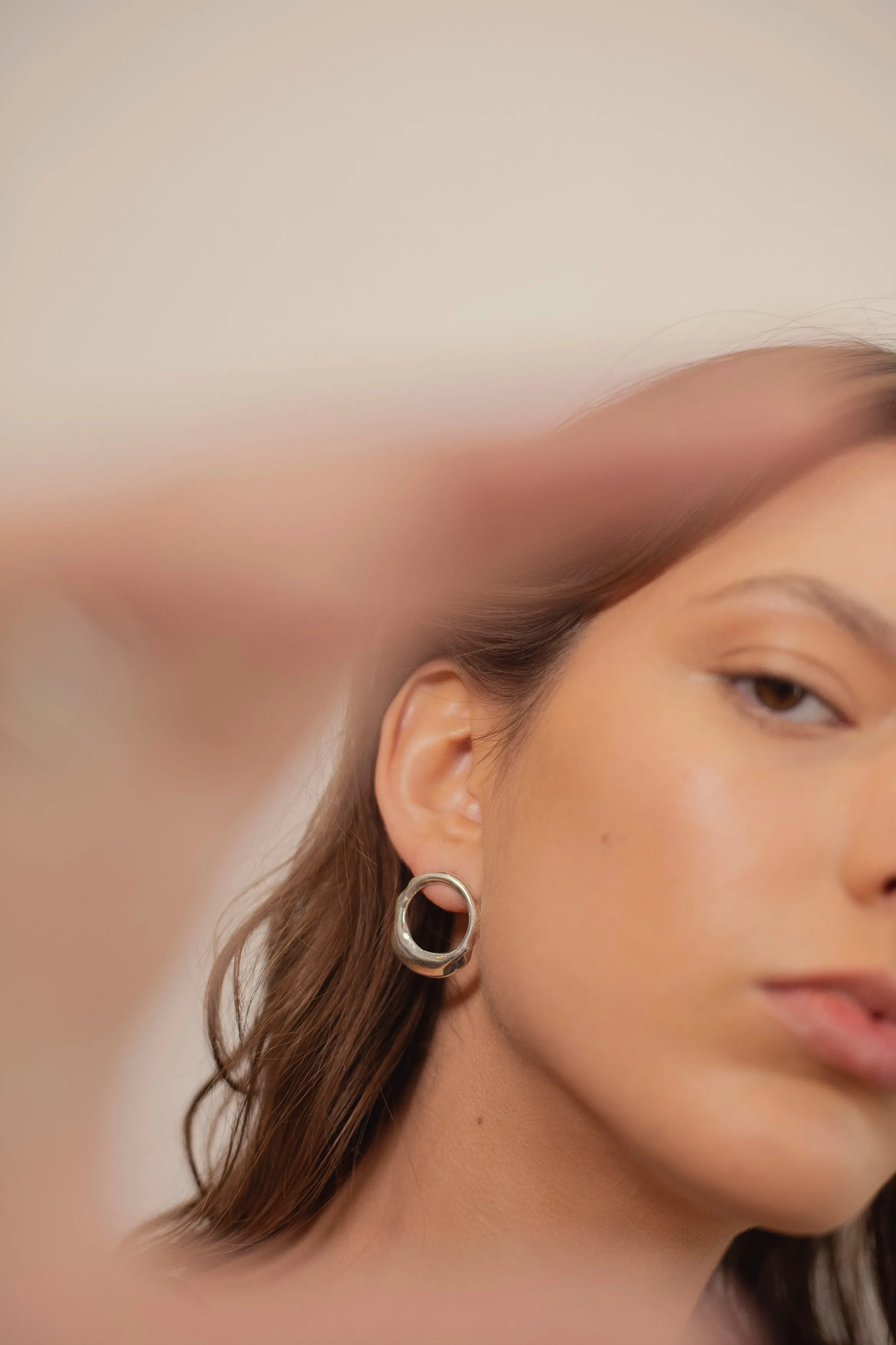Sterling ‘Oyster’ Earrings