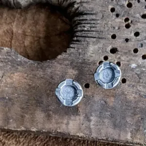 Sterling Silver Stud Earrings - Med
