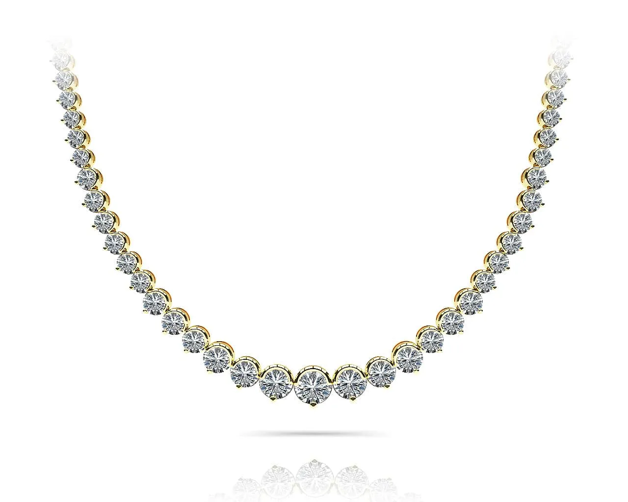 Strand Of Diamonds with 12.01 ct.(finished)