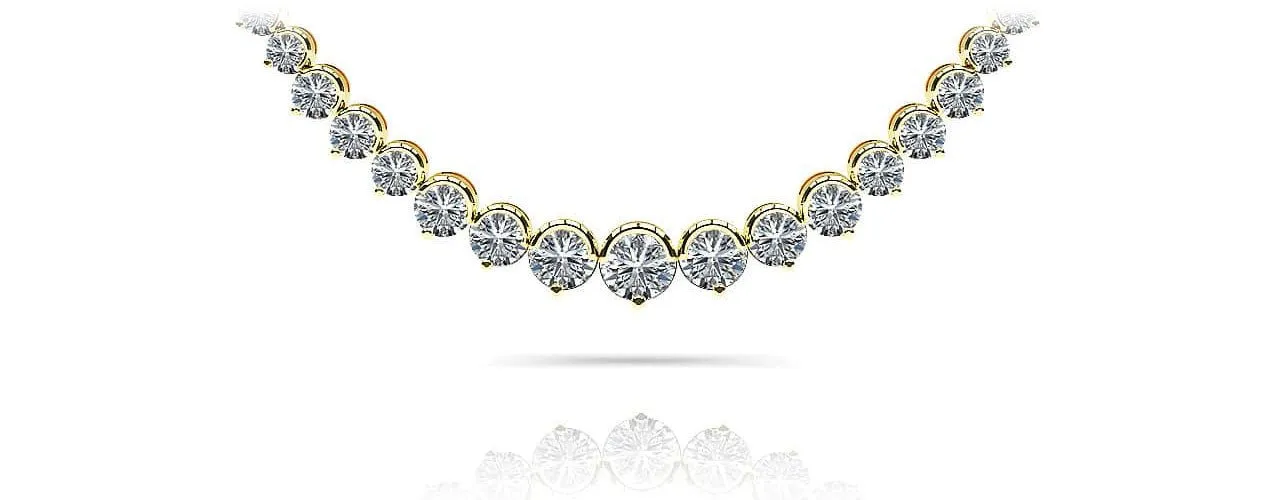 Strand Of Diamonds with 12.01 ct.(finished)
