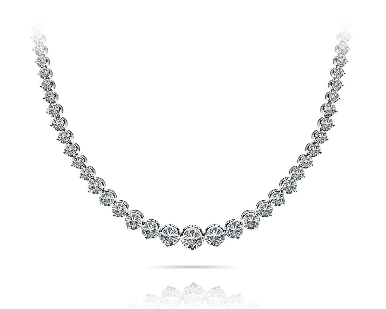 Strand Of Diamonds with 12.01 ct.(finished)