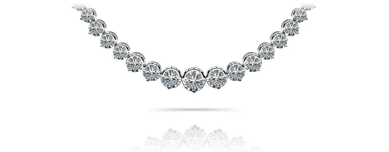 Strand Of Diamonds with 12.01 ct.(finished)