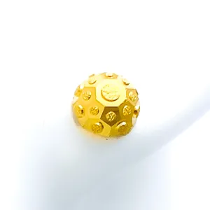 Subtle Glamourous 22k Gold Dotted Earrings
