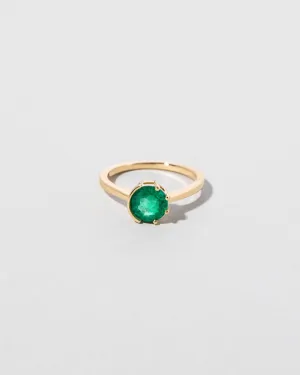 Sun & Moon Ring - Emerald