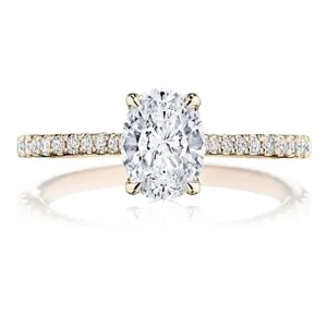 Tacori Pave Diamond Engagement Ring