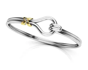 The Relationship Unity Diamond Bracelet with 0.06 ct.(finished) 1.5mm, 2mm