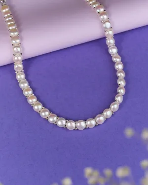 The Smoth Ripple Pearl Necklace