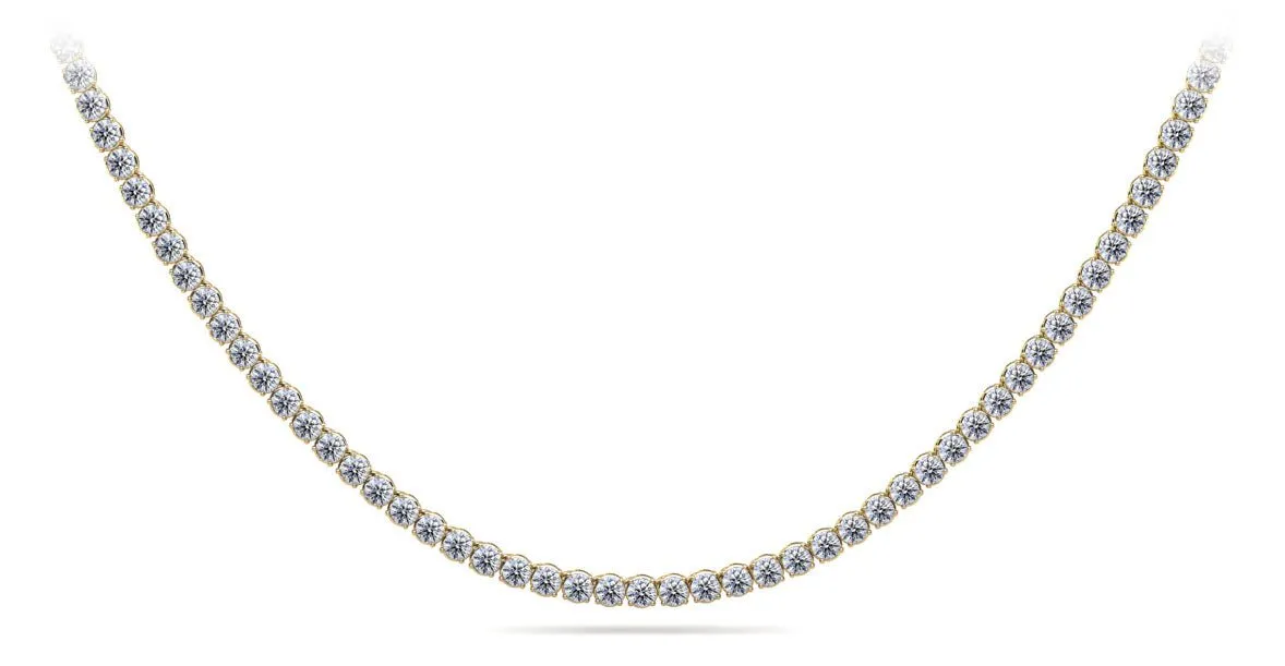 Timeless Dreams Riviera Diamond Necklace with 19.57 ct.(finished) 3.7mm
