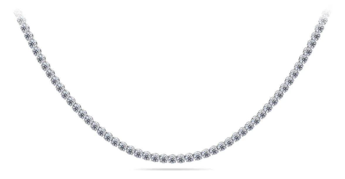 Timeless Dreams Riviera Diamond Necklace with 19.57 ct.(finished) 3.7mm