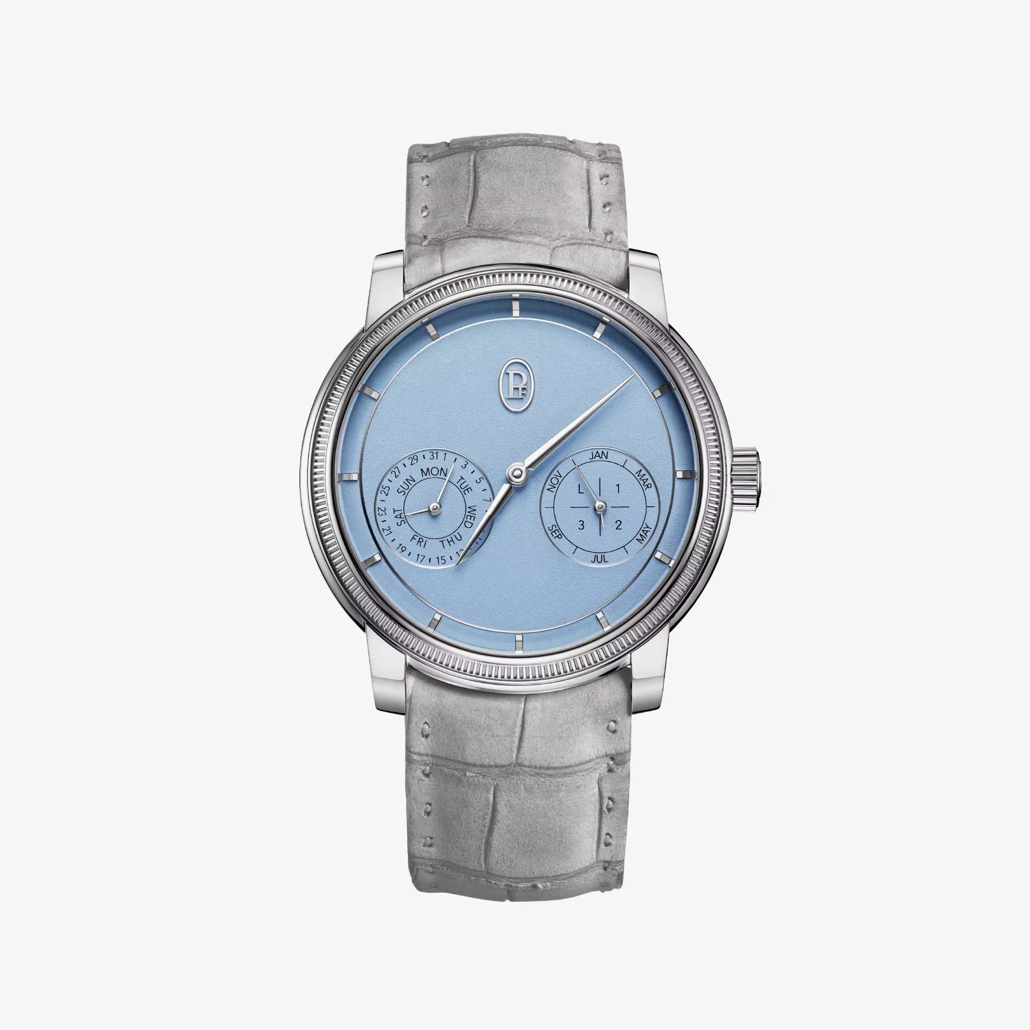 Toric Quantième Perpétuel – Platinum Morning Blue (50-Piece Limited Edition)