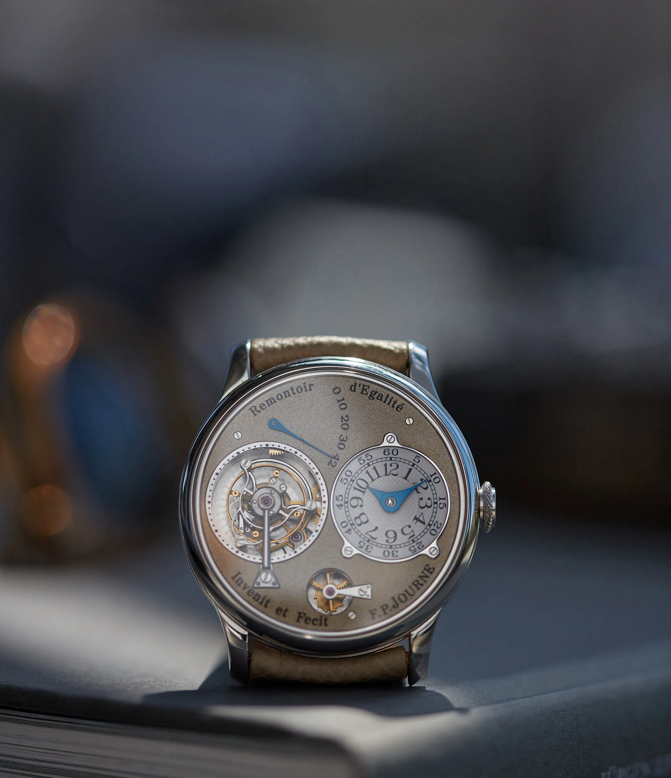 Tourbillon | Brass Movement | 38mm | Platinum