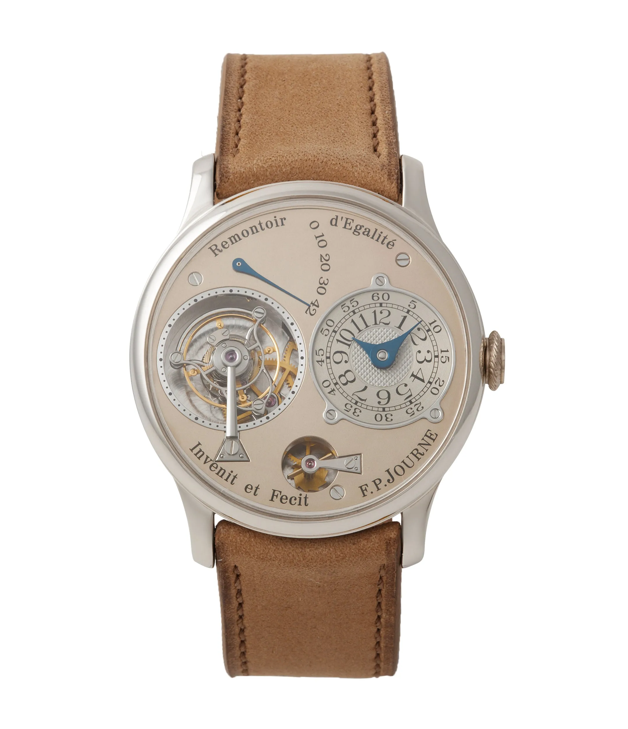 Tourbillon | Brass Movement | 38mm | Platinum