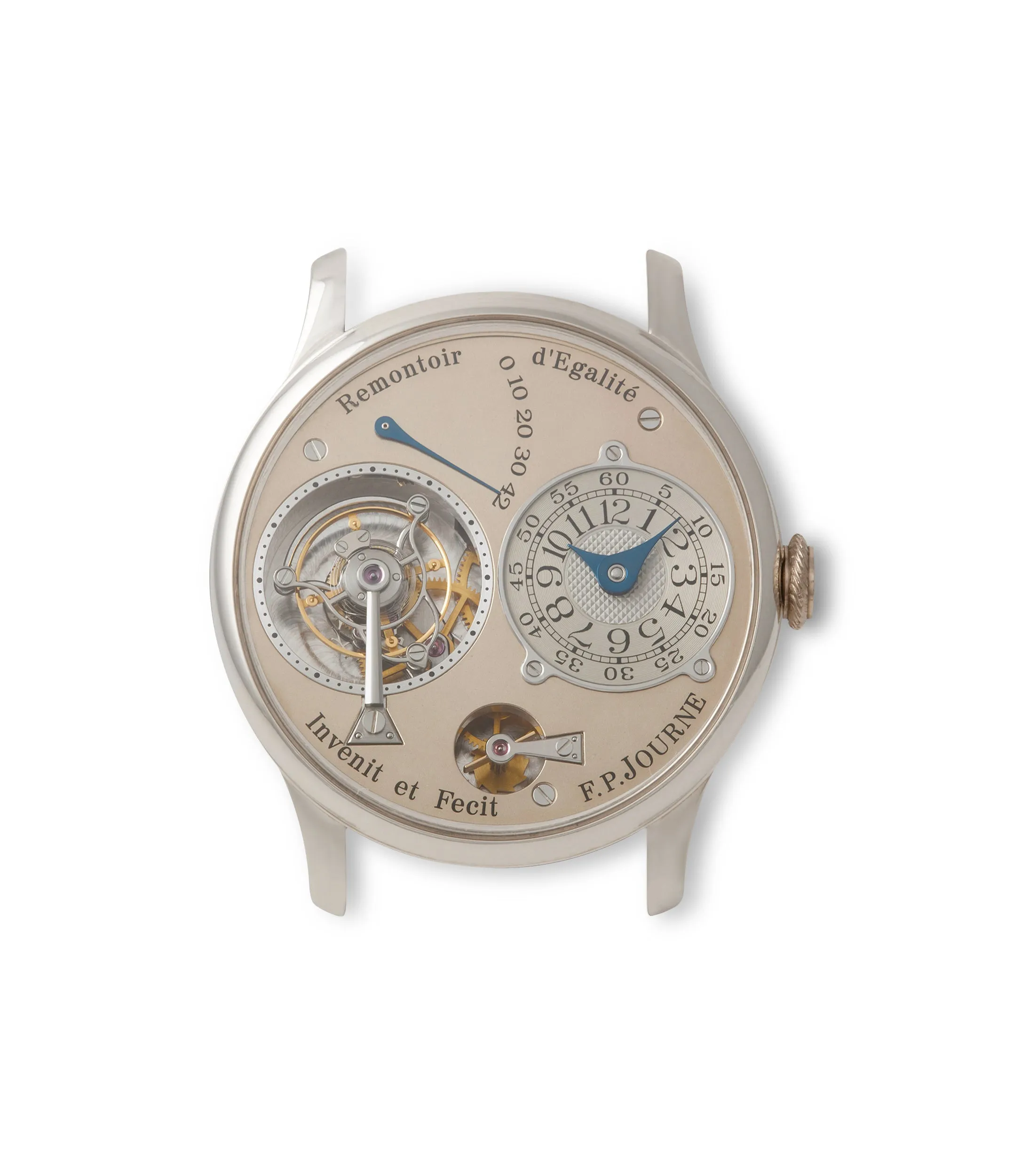 Tourbillon | Brass Movement | 38mm | Platinum