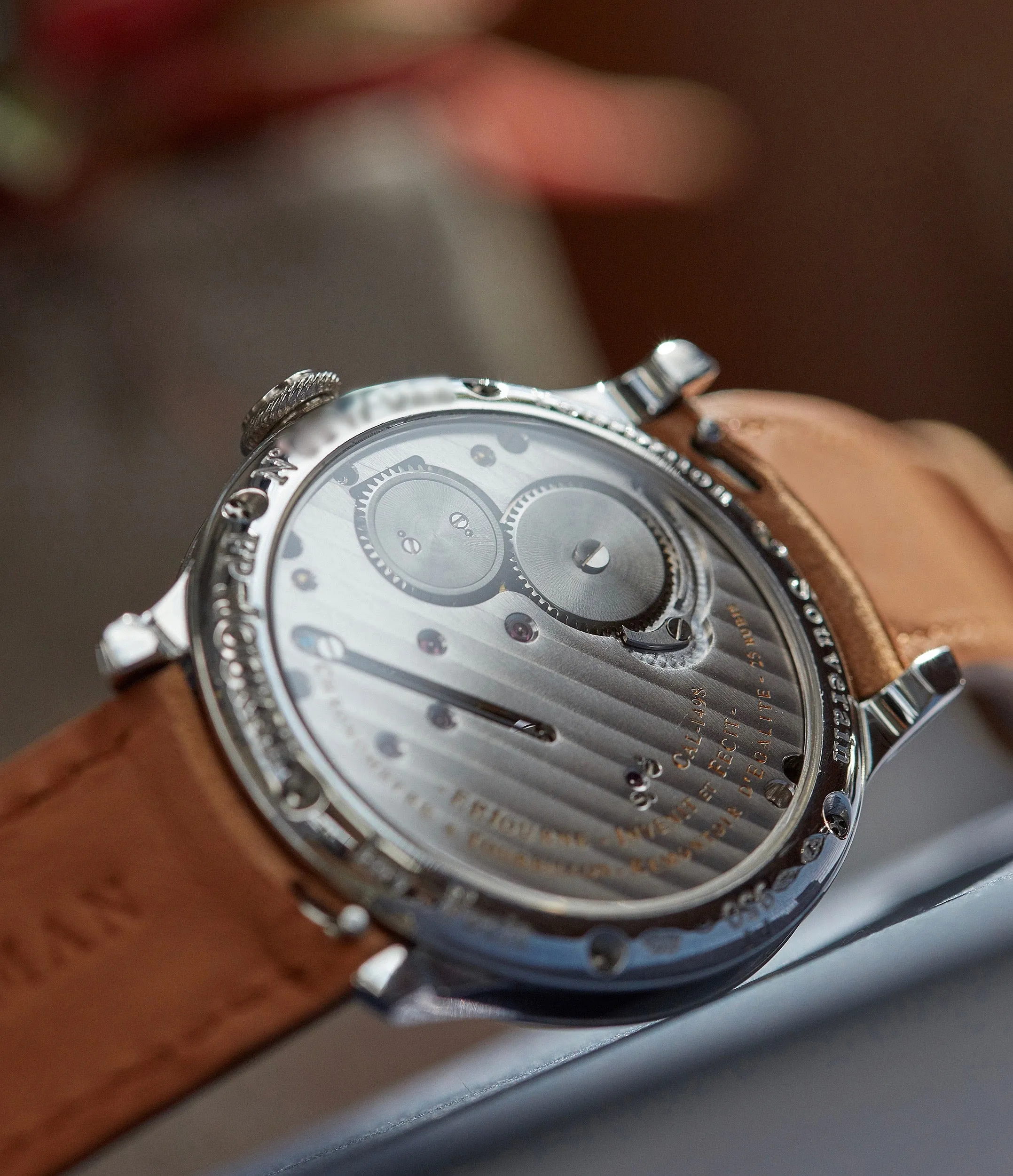 Tourbillon | Brass Movement | 38mm | Platinum