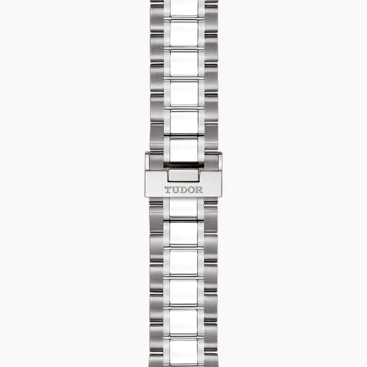 Tudor Style, Stainless Steel and Diamond-set 34mm, Ref# M12300-0004