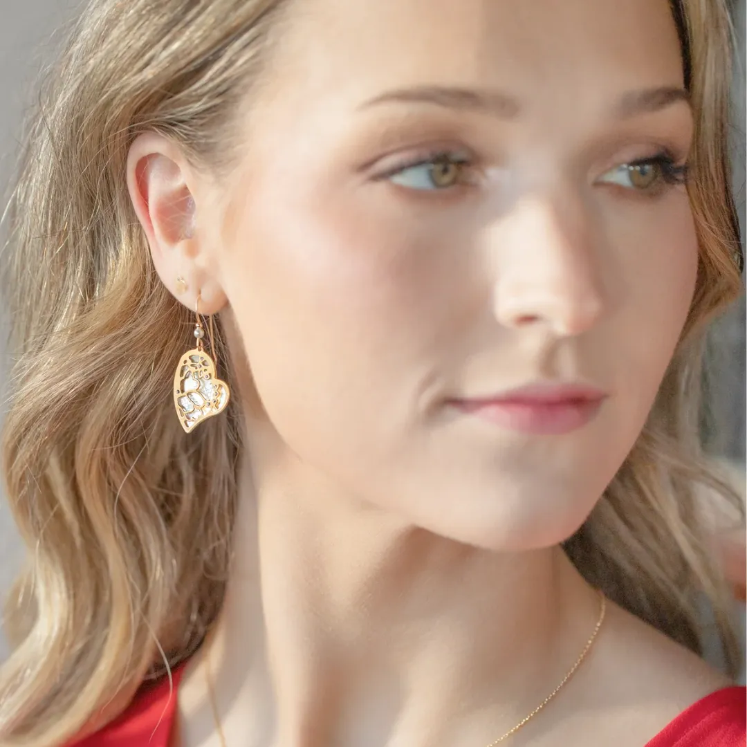 Valena Earrings in Gold Silver
