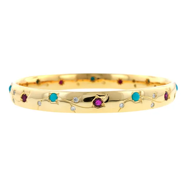 Vine Bangle Bracelet- Heirloom by Doyle & Doyle