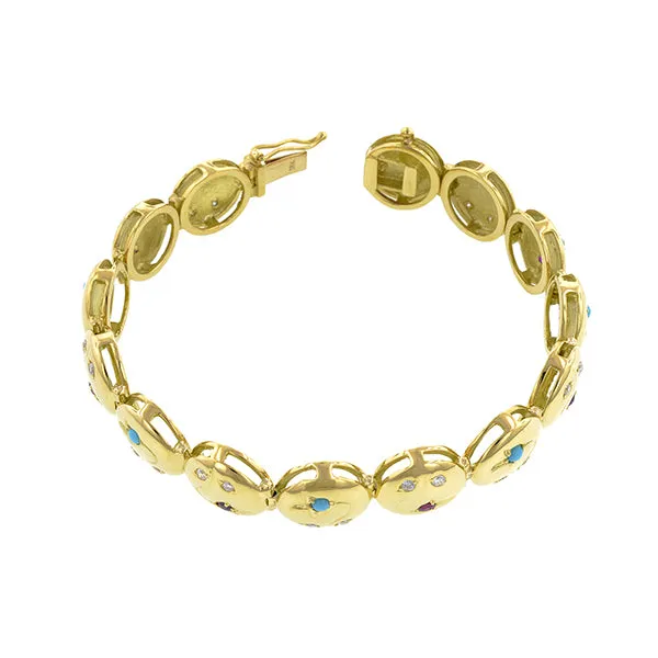 Vine Button Bracelet- Heirloom by Doyle & Doyle