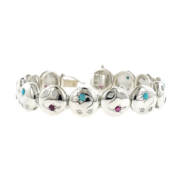 Vine Button Bracelet- Heirloom by Doyle & Doyle