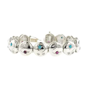 Vine Button Bracelet- Heirloom by Doyle & Doyle