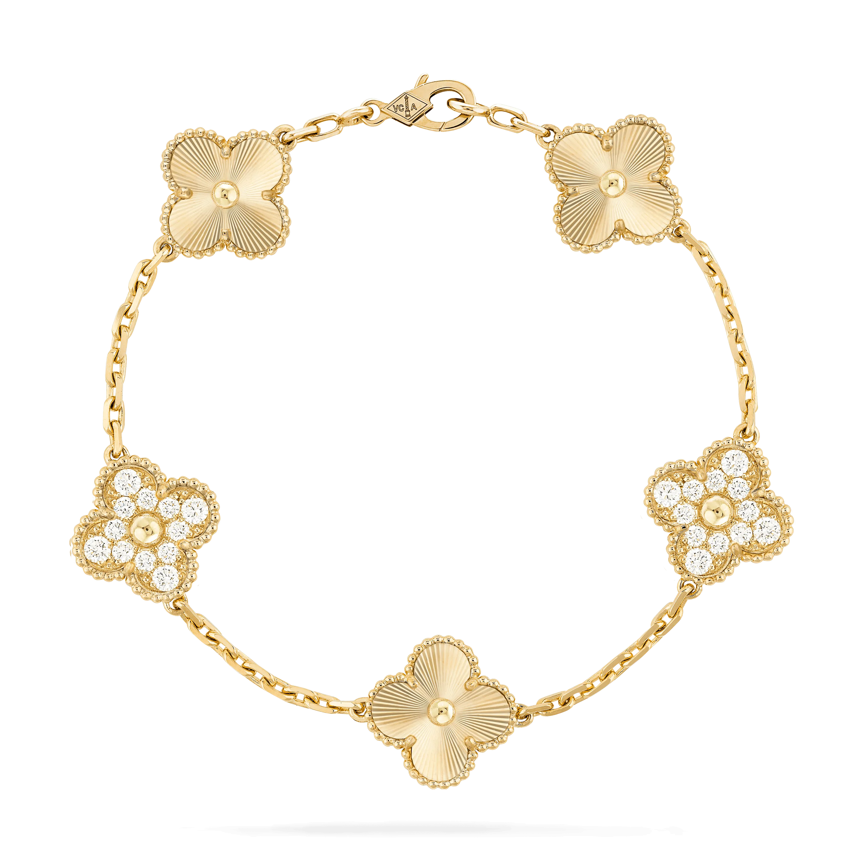 Vintage Alhambra Bracelet, 5 Motifs