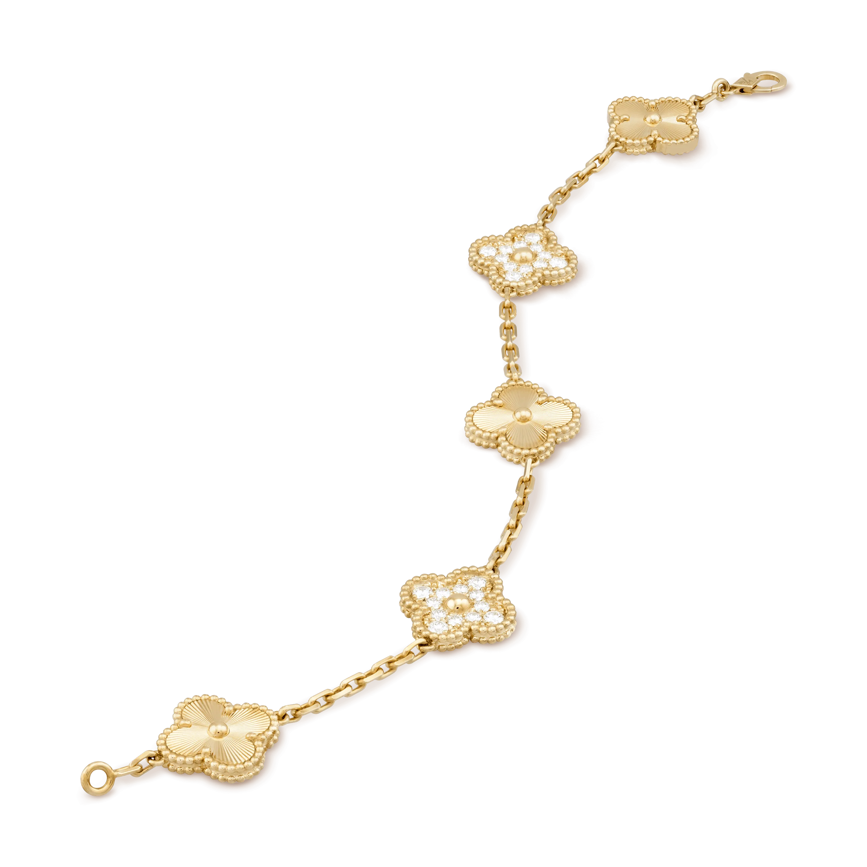 Vintage Alhambra Bracelet, 5 Motifs