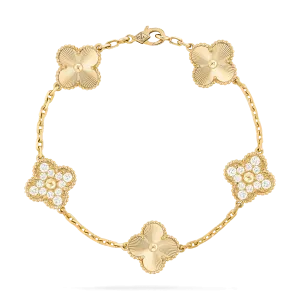 Vintage Alhambra Bracelet, 5 Motifs