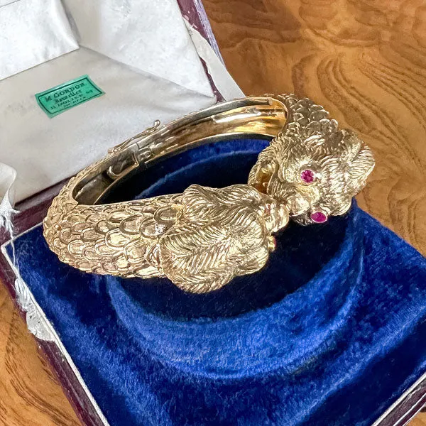 Vintage Lalaounis Dragon Bracelet