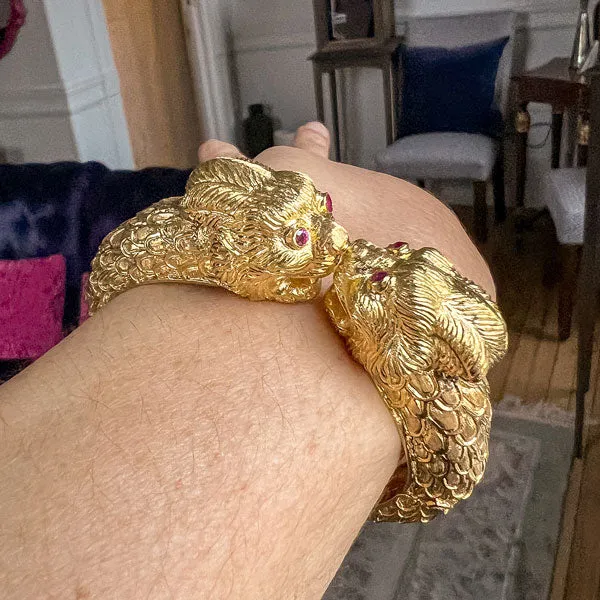 Vintage Lalaounis Dragon Bracelet
