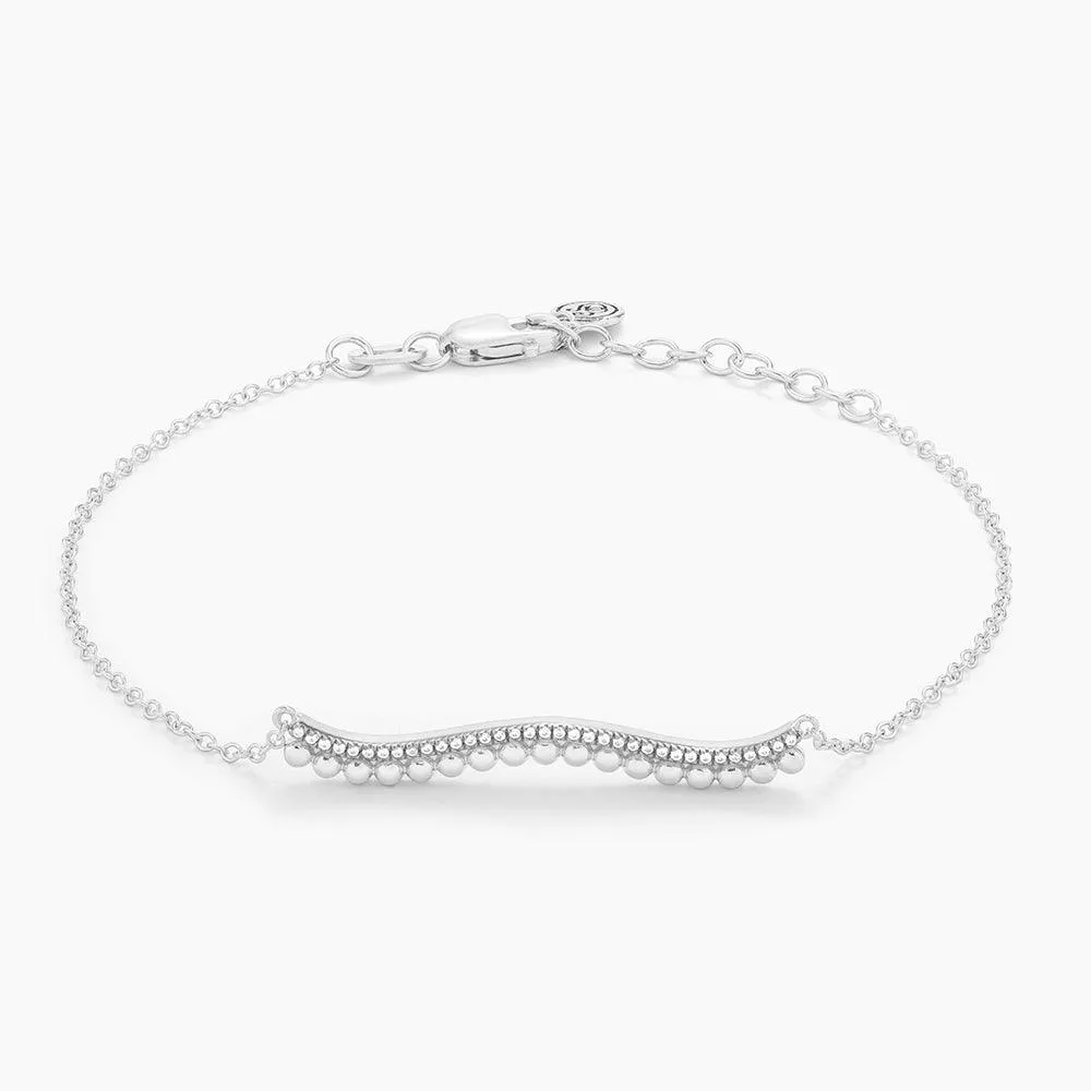 Wave of Life Chain Bracelet