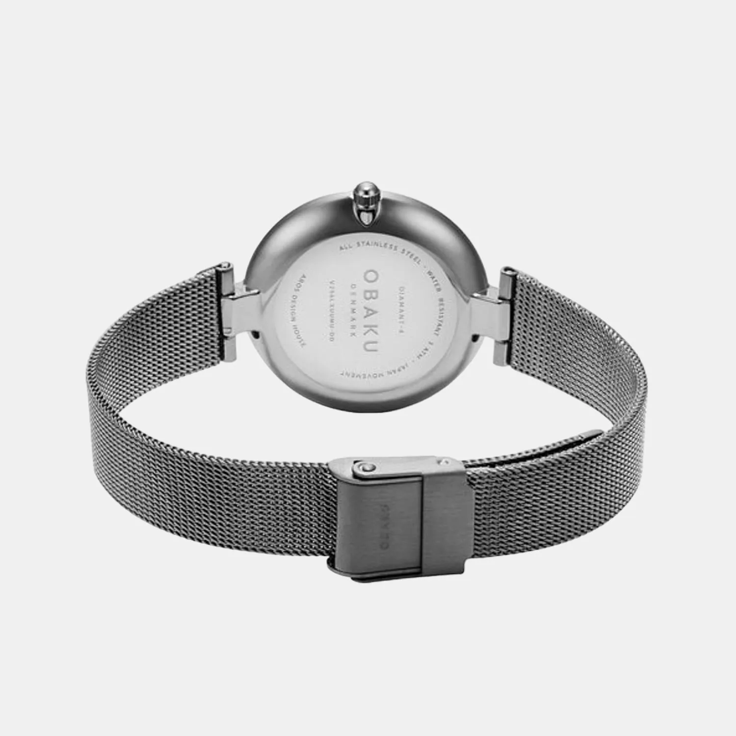 Women's Black Analog Stainless Steel Watch V256LXVBMB-DD