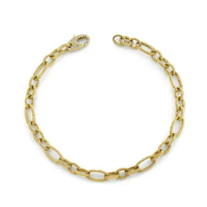 Yellow Gold Charm Bracelet