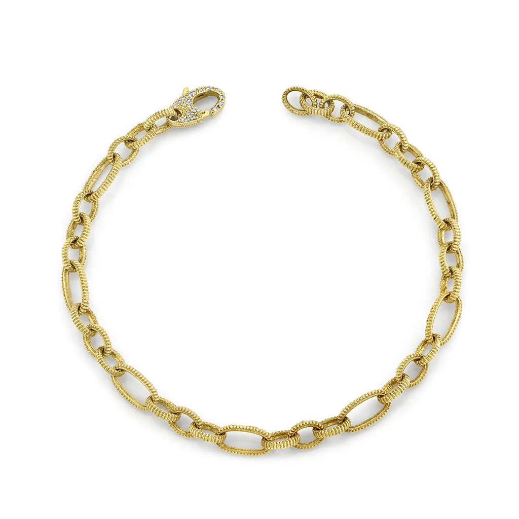 Yellow Gold Charm Bracelet